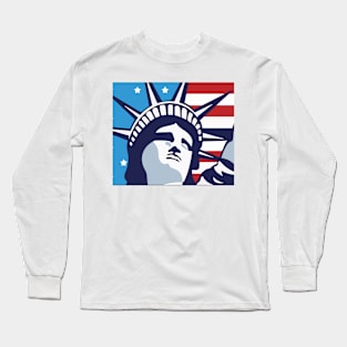 Statue Of Liberty Long Sleeve T-Shirt